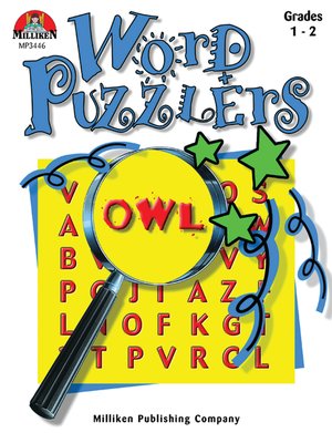 cover image of Word Puzzlers - Grades 1-2